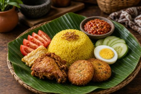 Lauk Nasi Kuning yang Enak Lezat dan Mudah Dibuat di Rumah